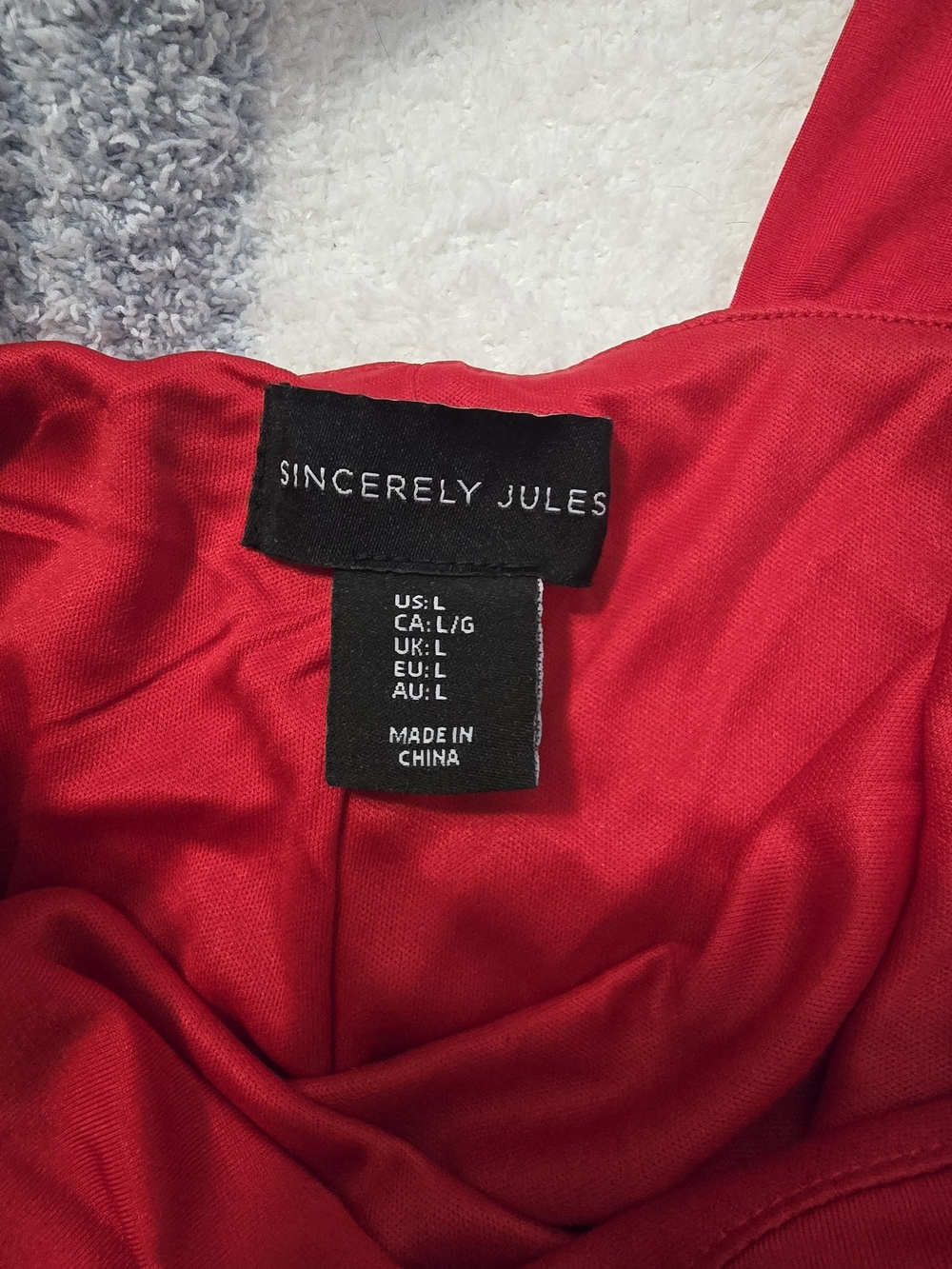 Sincerely Jules Red Dress
